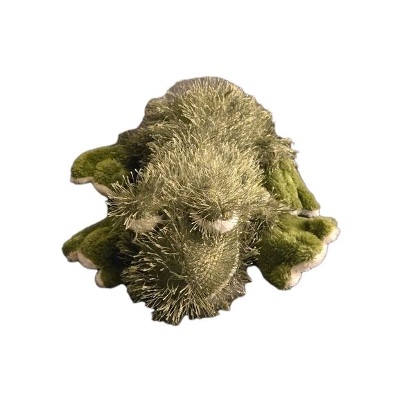 Webkinz/Ganz Green Plush  Fuzzy Large Frog RETIRED 9 " Ready To Get In The Swamp - Picture 1 of 9